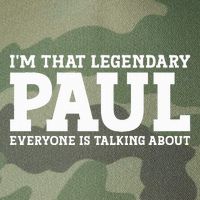 Paul Personal Name Funny Paul Legacy Tie Dye Trucker Hat