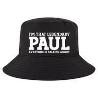 Paul Personal Name Funny Paul Cool Comfort Performance Bucket Hat