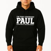Paul Personal Name Funny Paul Hoodie