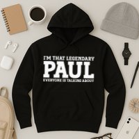 Paul Personal Name Funny Paul Hoodie