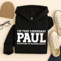 Paul Personal Name Funny Paul Hoodie