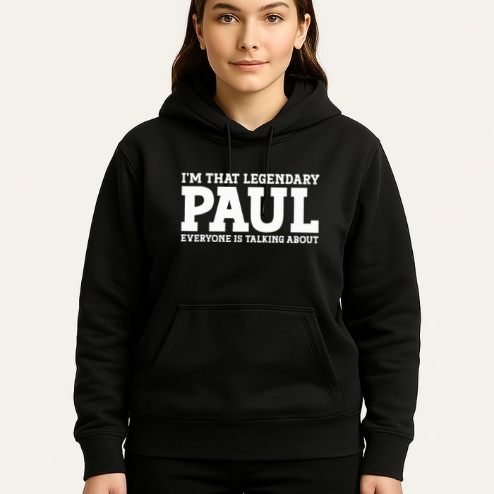 Paul Personal Name Funny Paul Hoodie