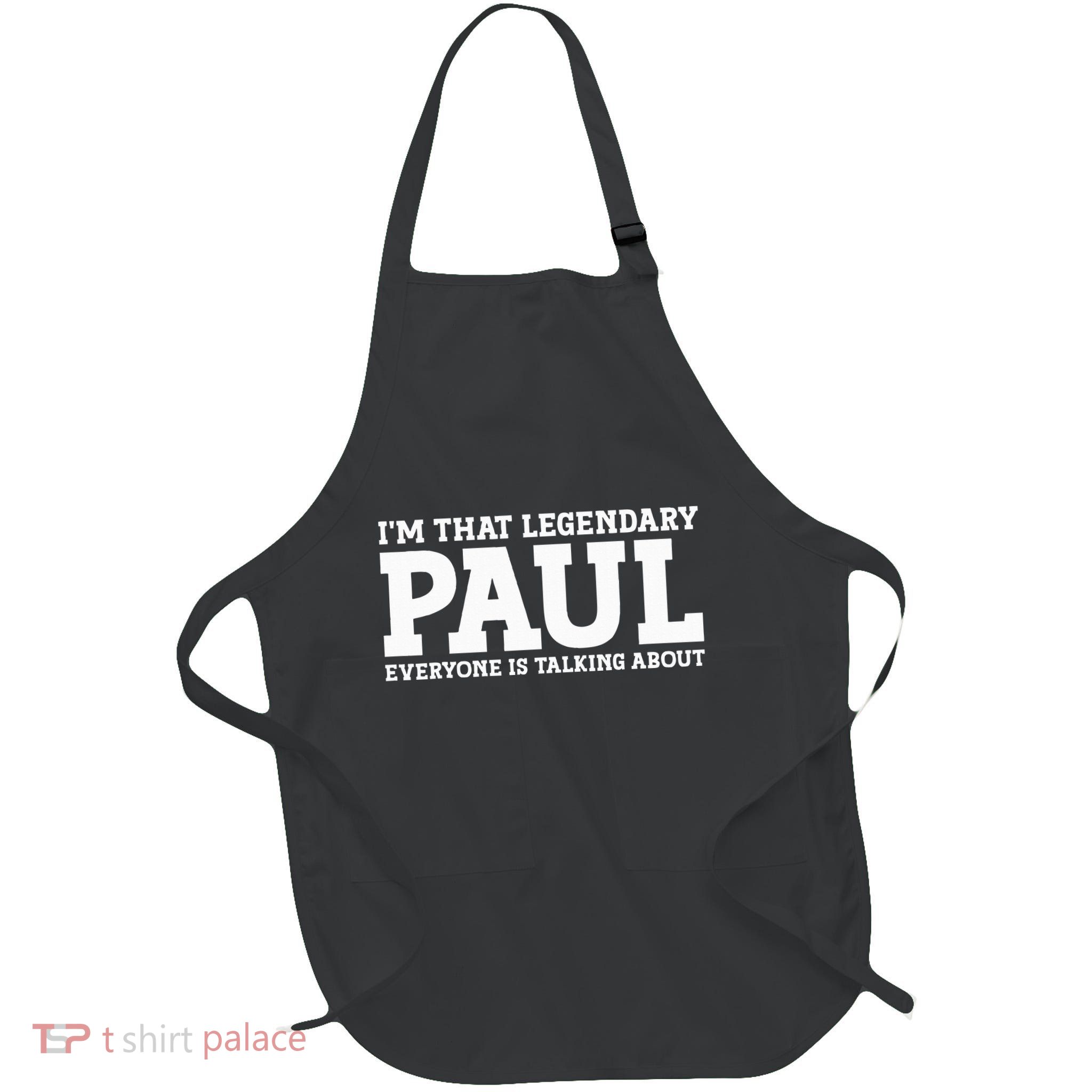 Paul Personal Name Funny Paul Apron