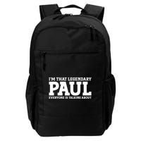 Paul Personal Name Funny Paul Backpack