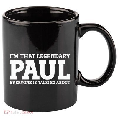Paul Personal Name Funny Paul 11oz C Handle Ceramic Mug