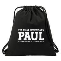 Paul Personal Name Funny Paul Drawstring Bag