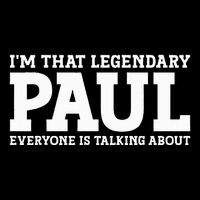 Paul Personal Name Funny Paul Cooling Performance Long Sleeve Crew