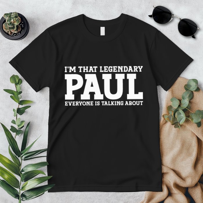 Paul Personal Name Funny Paul Premium T-Shirt