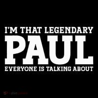 Paul Personal Name Funny Paul Sustainable Knit Beanie