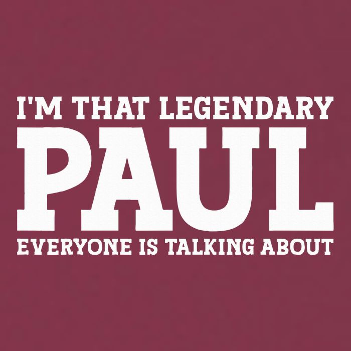 Paul Personal Name Funny Paul 16oz Travel Tumbler