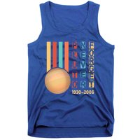 Pluto Planet Never Forget Tee Gift Tank Top