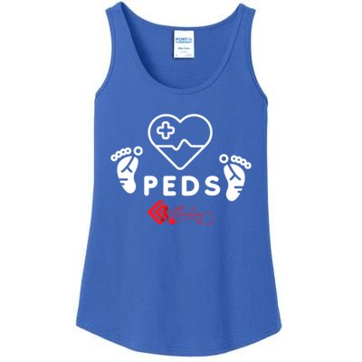 Pediatrics Peds Nurse Gift Ladies Essential Tank