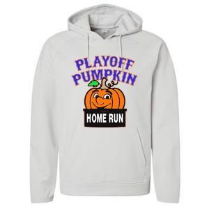 Playoff Pumpkin New York Omg Performance Fleece Hoodie