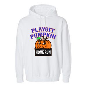 Playoff Pumpkin New York Omg Garment-Dyed Fleece Hoodie