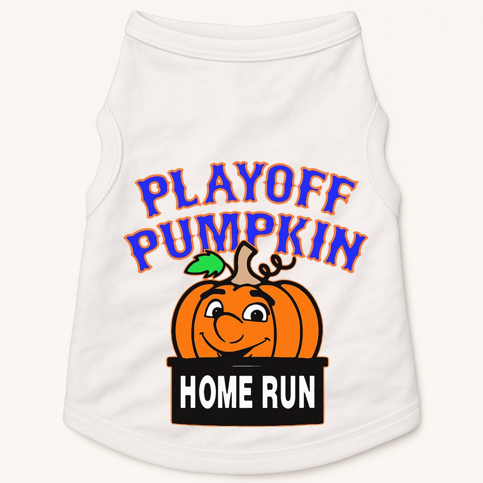 Playoff Pumpkin New York Omg Doggie Tank