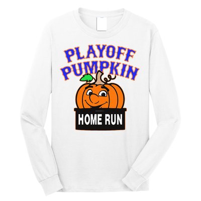 Playoff Pumpkin New York Omg Long Sleeve Shirt