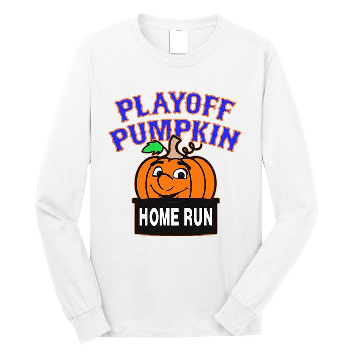 Playoff Pumpkin New York Omg Long Sleeve Shirt