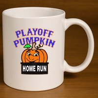 Playoff Pumpkin New York Omg 11oz C Handle Ceramic Mug