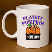 Playoff Pumpkin New York Omg 11oz C Handle Ceramic Mug