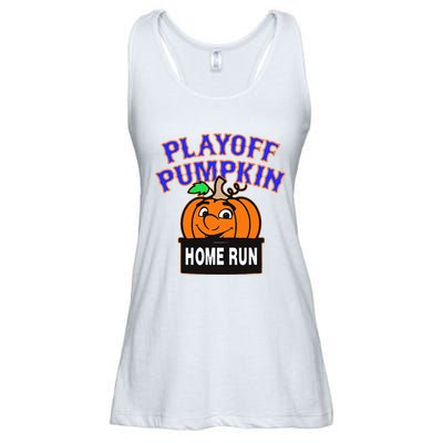 Playoff Pumpkin New York Omg Ladies Essential Flowy Tank