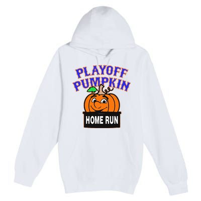 Playoff Pumpkin New York Omg Premium Pullover Hoodie