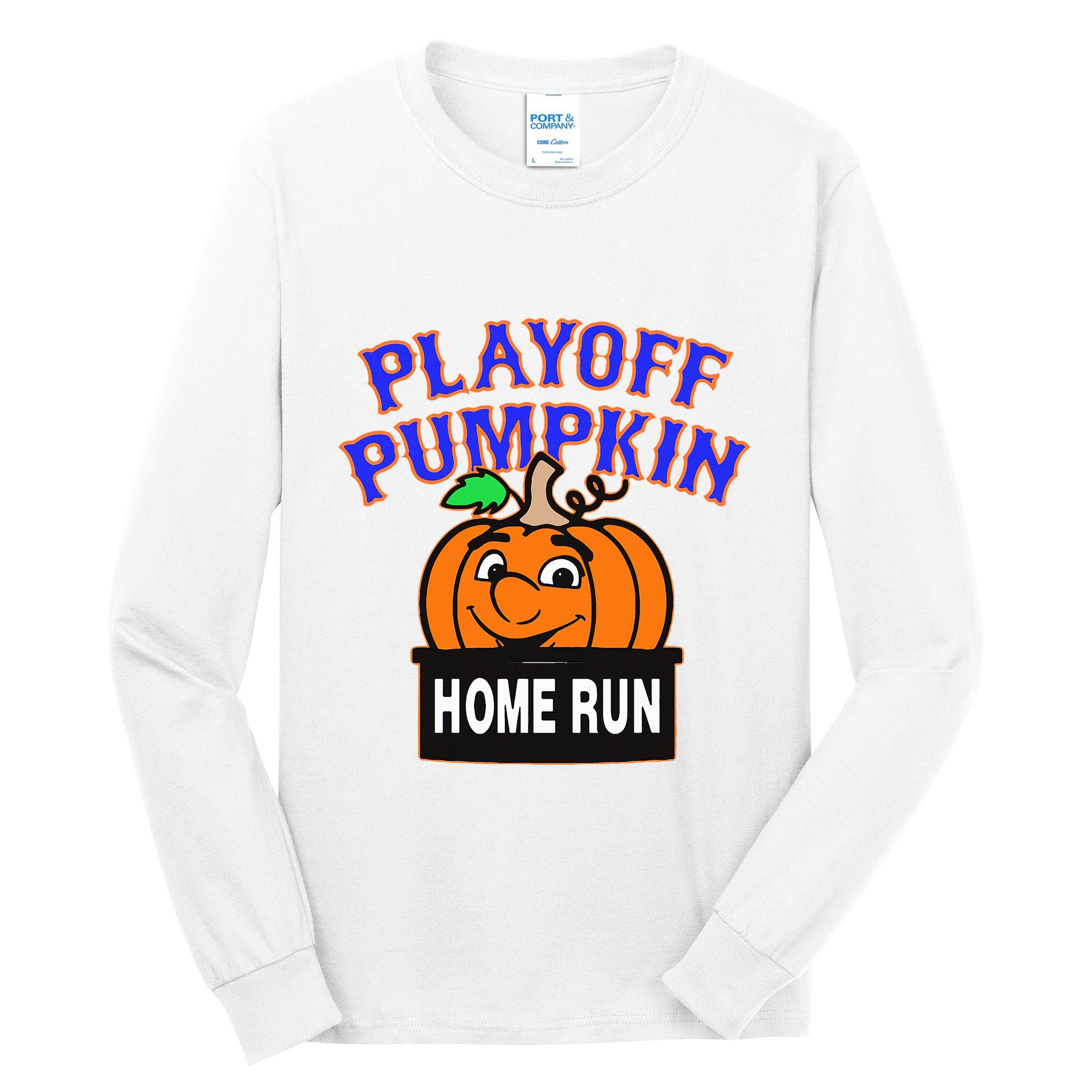 Playoff Pumpkin New York Omg Tall Long Sleeve T-Shirt