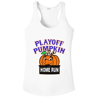 Playoff Pumpkin New York Omg Ladies PosiCharge Competitor Racerback Tank