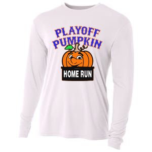 Playoff Pumpkin New York Omg Cooling Performance Long Sleeve Crew