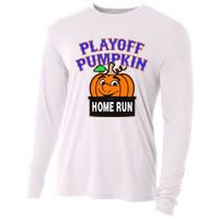 Playoff Pumpkin New York Omg Cooling Performance Long Sleeve Crew