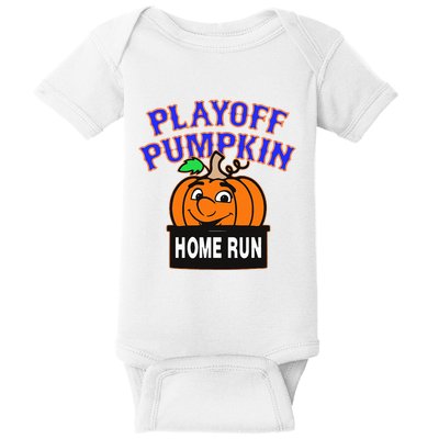 Playoff Pumpkin New York Omg Baby Bodysuit