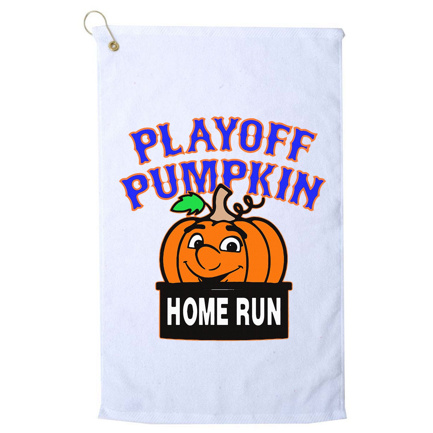 Playoff Pumpkin New York Omg Golf Towel