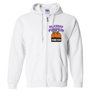 Playoff Pumpkin New York Omg Full Zip Hoodie