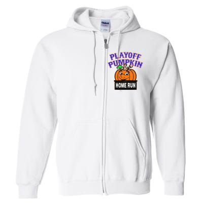 Playoff Pumpkin New York Omg Full Zip Hoodie