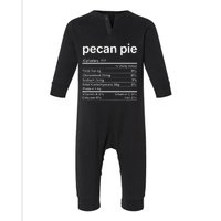 Pecan Pie Nutritional Facts Infant Fleece One Piece