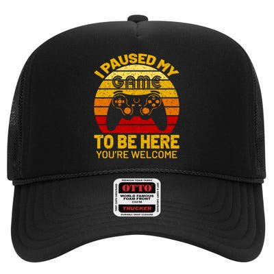 PNG High Crown Mesh Back Trucker Hat