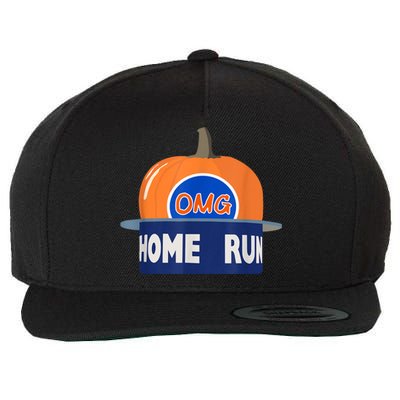 Playoff Pumpkin New York Omg Wool Snapback Cap