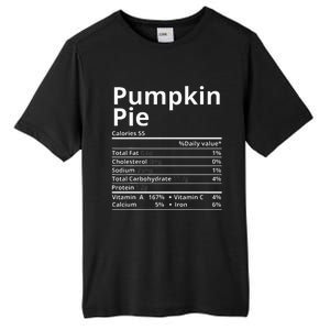 Pumpkin Pie Nutrition Facts Tall Fusion ChromaSoft Performance T-Shirt