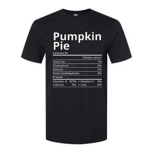 Pumpkin Pie Nutrition Facts Softstyle CVC T-Shirt