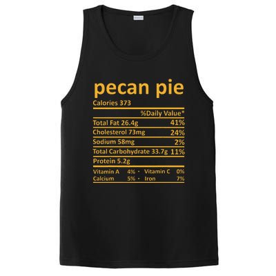 Pecan Pie Nutrition Thanksgiving Costume Food Fact PosiCharge Competitor Tank