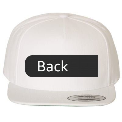 Peds Pediatric Nurse Tiny Human Are My Favorite Wool Snapback Cap