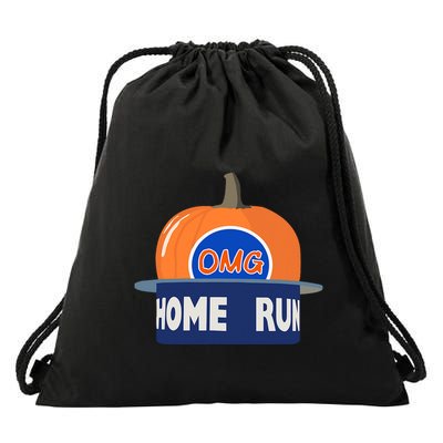 Playoff Pumpkin New York Omg Drawstring Bag