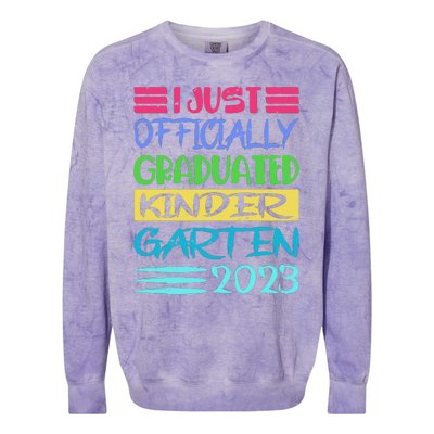 Kindergarten Colorblast Crewneck Sweatshirt