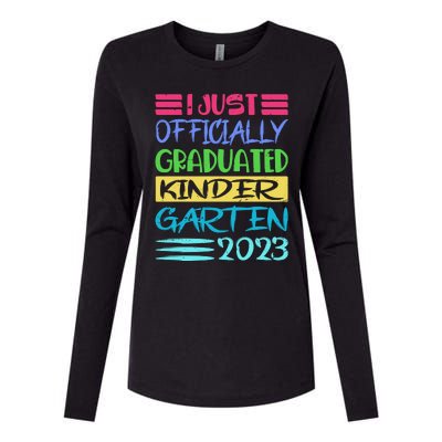 Kindergarten Womens Cotton Relaxed Long Sleeve T-Shirt