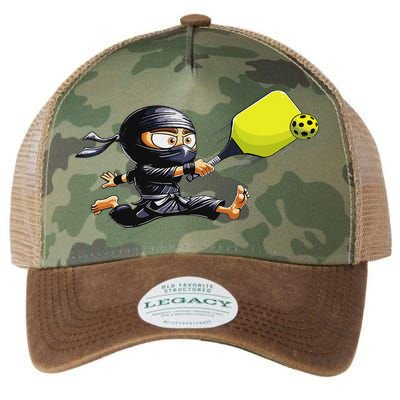 Pickleball Player Ninja Legacy Tie Dye Trucker Hat