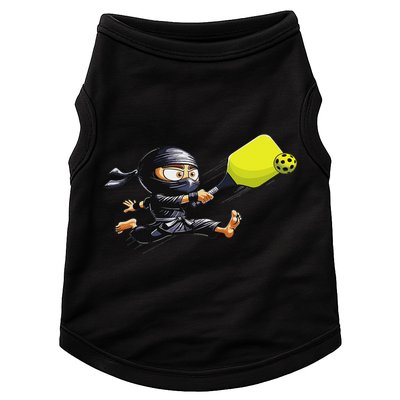 Pickleball Player Ninja Doggie Tank