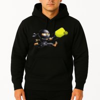 Pickleball Player Ninja Hoodie