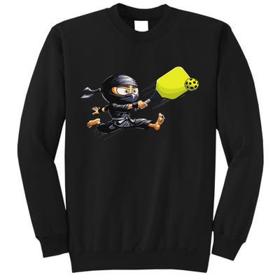 Pickleball Player Ninja Sweatshirt