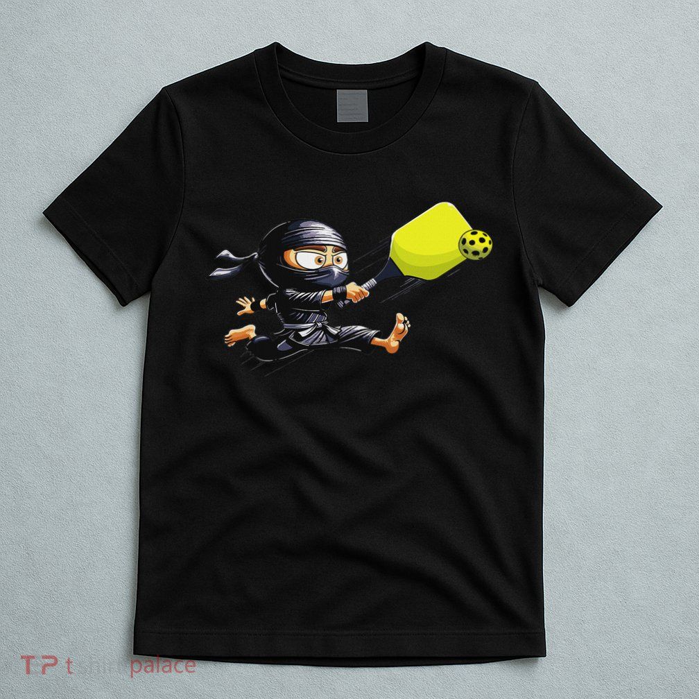 Pickleball Player Ninja T-Shirt