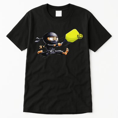 Pickleball Player Ninja Tall T-Shirt
