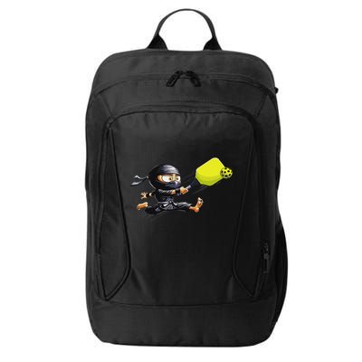 Pickleball Player Ninja City Backpack